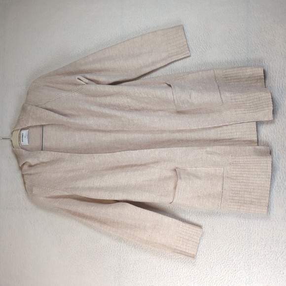 Old Navy Sweaters - Old Navy‎ Women's Light Pink Cozy Casual Pocket Cardigan Sweater Size L Petite